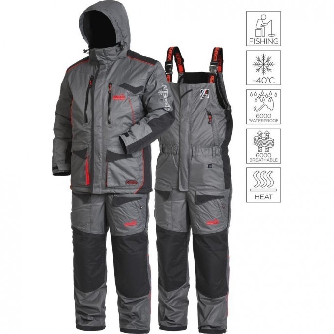 Костюм зимний NORFIN DISCOVERY HEAT 01 Р.xxxl 455106-XXXL