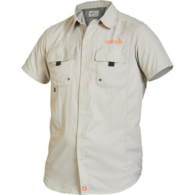 Рубашка NORFIN FOCUS SHORT SLEEVES GRAY 02 р.M 656002-M