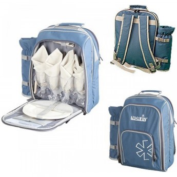 Термосумка NORFIN Eslov NFL с посудой на 4 персоны