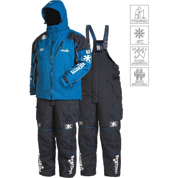 Костюм демисезонный NORFIN VERITY LIMITED EDITION BLUE 01 р.S 716201-S