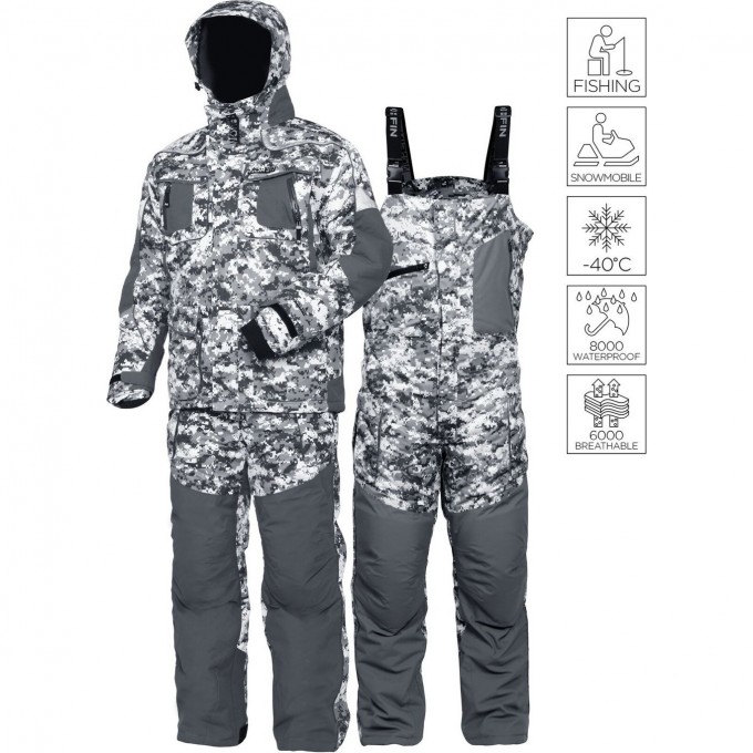 Костюм зимний NORFIN EXPLORER CAMO 06 р.XXXL 340106-XXXL