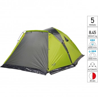 Палатка автоматическая 5-ти местная NORFIN TROUT 5 NF