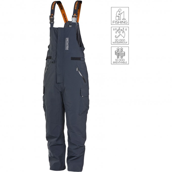 Полукомбинезон NORFIN REBEL PRO PANTS GRAY 05 р.XXL 586005-XXL