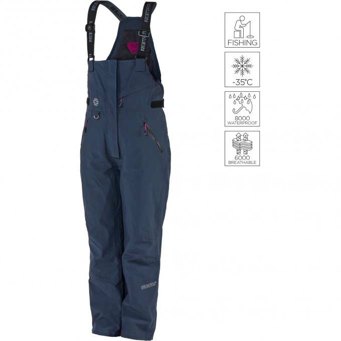 Полукомбинезон зимний NORFIN WOMEN NORDIC SPACE BLUE 01 р.S 552001-S