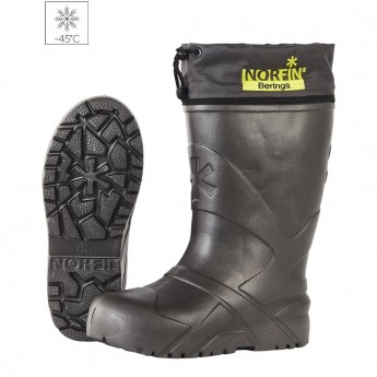 Сапоги зимние NORFIN BERINGS с манжетой, антрацит -45С EVA р.38-39