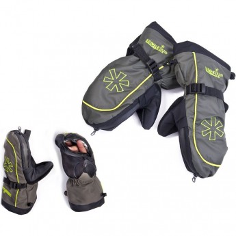 Варежки NORFIN COMFORT ZIP GREEN р.L